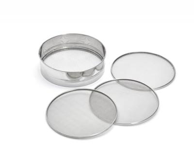 Tamis en inox avec 4 mailles interchangeables D20 cm Gris De Buyer