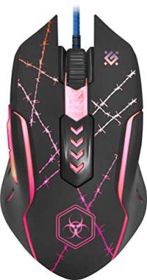 Defender Forced GM-020L 5 Souris de jeu 3200 DPI Noir
