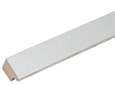 Deknudt Frames S44CD1 Basic Cadre Photo Bois/MDF Argent&eacute; 40 x 50 cm