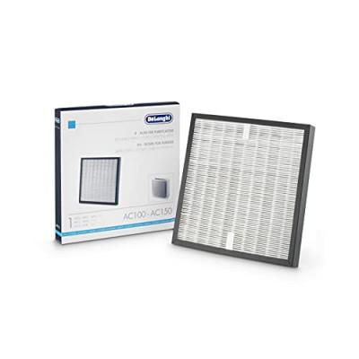 Filtre 2 en 1 pour purificateurs d'air Delonghi AC100 et AC150 Blanc