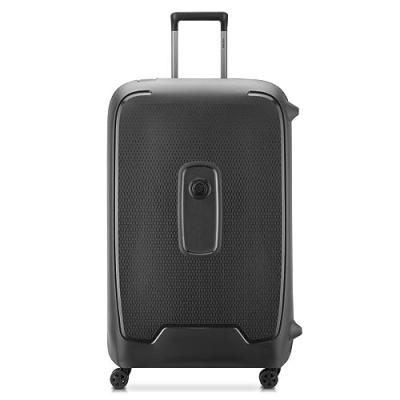 Valise delsey moncey noire taille xl 4 roues