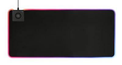 GAMING DMP320 Tapis de souris XL RGB, Chargeur sans fil, &eacute;paisseur 4mm, 900x400mm