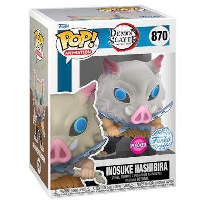 Funko Pop Demon Slayer Kimetsu No Yaiba Inosuke Hashibira Velours