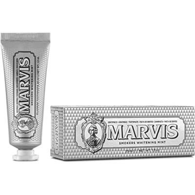 Marvis Dentifrice blanchissant &agrave; la menthe pour fumeurs 25 ml