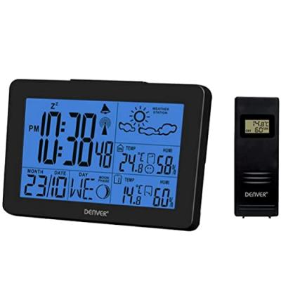 DENVER WS-530 - Station m&eacute;t&eacute;orologique - noir