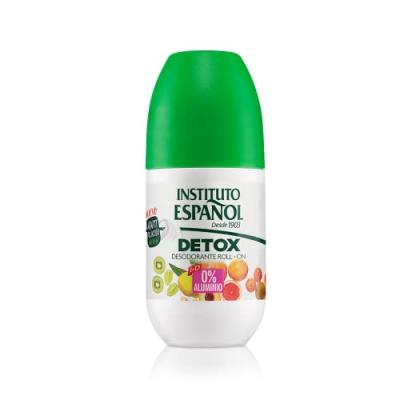Instituto Espa&ntilde;ol D&eacute;odorant &agrave; Bille Detox 0% Aluminium 75 ml - Roll-On