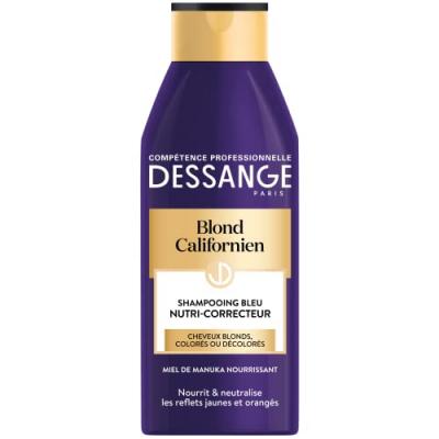 Shampooing DESSANGE Blond Californien Bleu Nutri-Correcteur - 250 ml