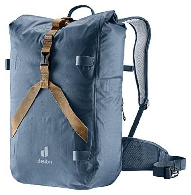 Deuter - Amager 25+5 - Sac &agrave; dos v&eacute;lo taille 25+5 l, gris/bleu