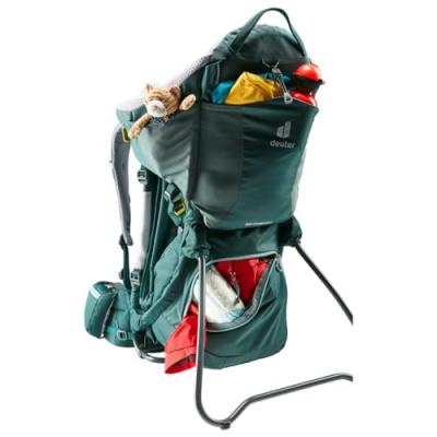 DEUTER Porte b&eacute;b&eacute; randonn&eacute;e Kid Comfort + Ppps Forest Vert Unique
