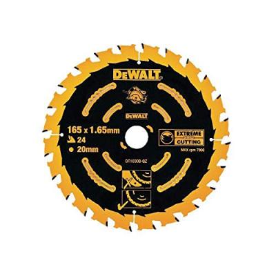 Dewalt DT10300-QZ Lame de scie portative 24WZ, Argent, 165/20mm