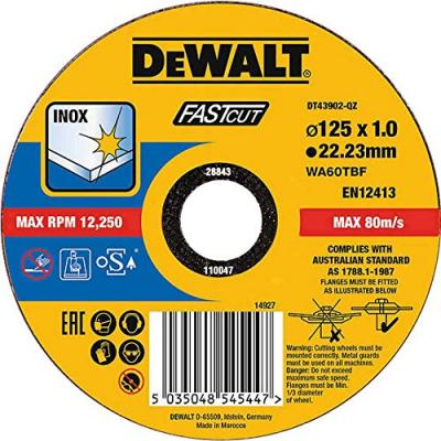 Disque &agrave; tron&ccedil;onner 1 pi&egrave;ce Dewalt DT43902-QZ 1 pc(s) R543661