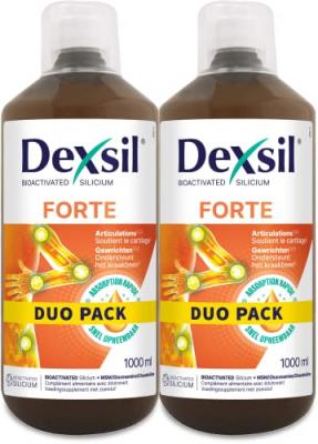 Dexsil Forte Bioactivated Silicium + MSM/Glucosamine/Chondro&iuml;tine 2&times;1L