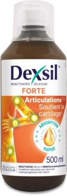 Dexsil Forte Articulations + MSM Glucosamine Chondro&iuml;tine Solution Buvable 500 ml - Flacon 500 ml