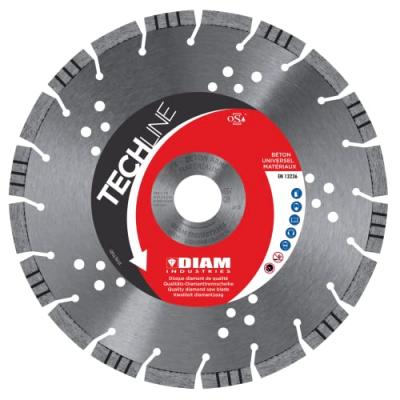 Disque diamant DIAM INDUSTRIE FX - B&eacute;ton - universel mat&eacute;riaux - 230x22,23 - FX125/22