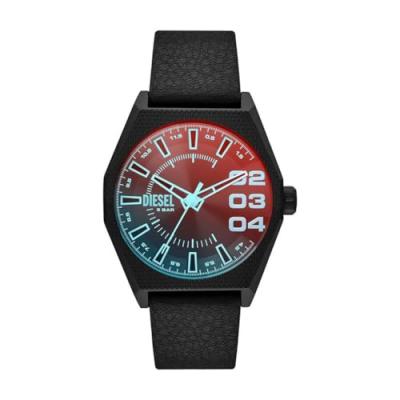 Montre Homme Diesel DZ2175 - Bracelet Cuir Noir