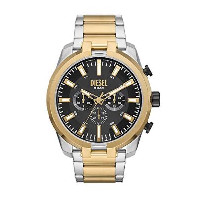 Montre Spiked Noir DZ4607 Rose Diesel