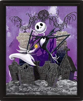Pyramid International NBX - 3D Lenticular Poster 26X20 - Graveyard- -