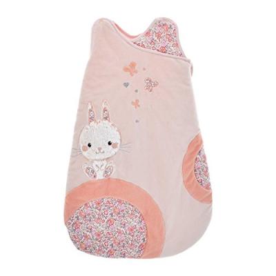 DOMIVA Gigoteuse Lapinou - Coton/Polyester - 0-6 mois - Rose - 70 cm