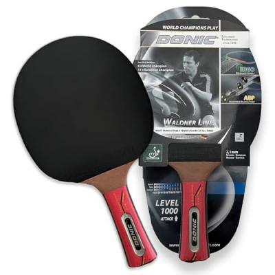 Donic Schildkr&ouml;t chauves - souris de tennis de table Waldner 1000 attaque de noir