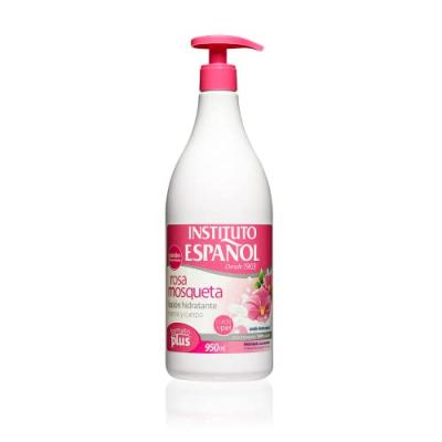 Instituto Espa&ntilde;ol Distributeur de lotion &agrave; la rose musqu&eacute;e 950 ml