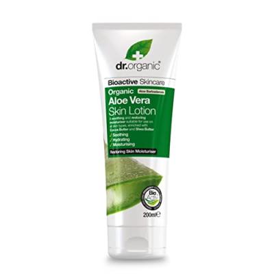 Dr. Organic Lotion Corporelle &agrave; l'Aloe Vera Biologique 200 ml