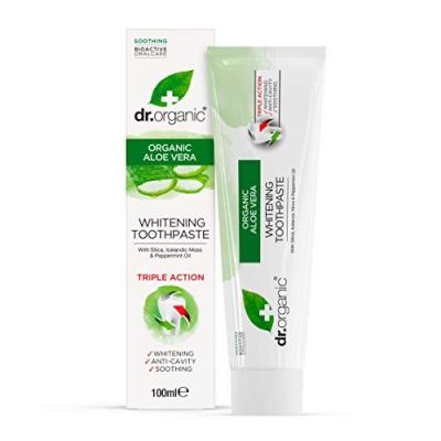 Dr. Organic Aloe Vera 100ml Vert,Blanc 100 ml