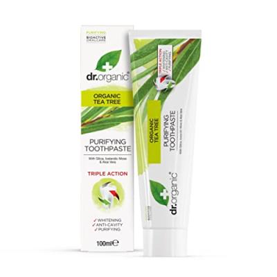 Dr. Organic Toothpaste with Organic Tea Tree 100ml 100 ml