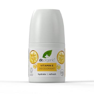 Dr Organic - D&eacute;odorant Roll-on Vitamine E Dr. Organic 50 ml