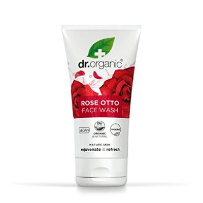 Dr. Organic Soin Nettoyant Visage &agrave; la Rose Bio 150 ml