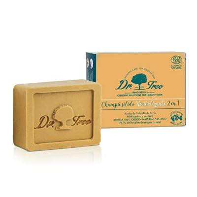 Dr. Tree Shampoing Solide 2 en 1 Revitalisant 75 gr