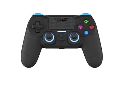 Dragonshock - Mizar Bt - Manette Sans Fil Noire Pour Ps4, Pc Et Mobile