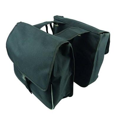 Dresco double sacoche Basic Shopper 26 litres en nylon gris fonc&eacute;
