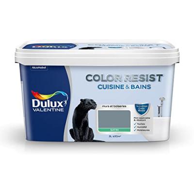Peinture Color Resist Cuisine et Bains - Bleu gris - Satin - 2L