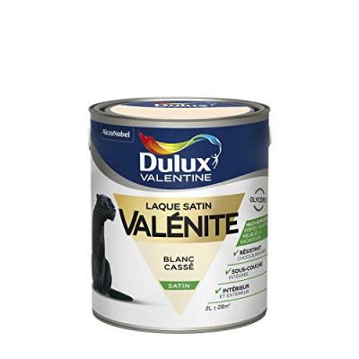 Peinture boiserie, radiateur blanc cass&eacute; DULUX VALENTINE Val&eacute;nite