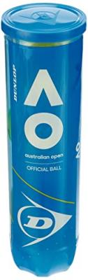 DUNLOP - Balles de Tennis Australian Open - Tube de 4 balles