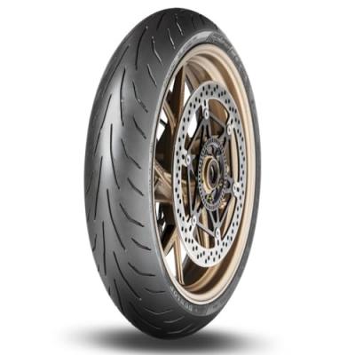 Dunlop Qualifier Core ( 120/70 ZR17 TL (58W) Roue avant ) Pneus Moto