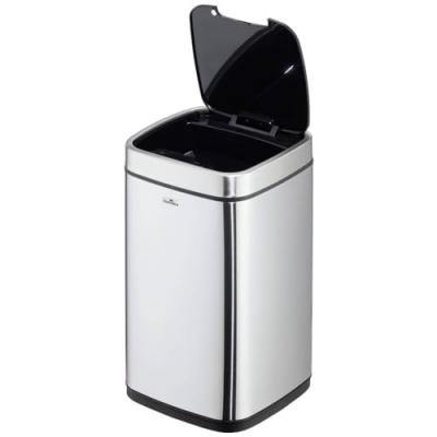 Poubelle automatique 'NO TOUCH', 12 litres, argent