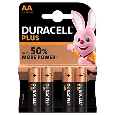 4 Piles LR06 Plus Power - DURACELL