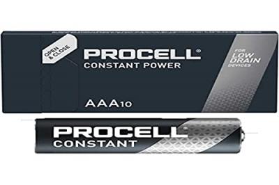 Duracell 10 Piles Alcalines AAA / LR03 Duracell Procell Constant