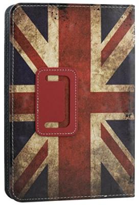 Stand 2P Printed England - Etui &agrave; rabat pour tablette - 10.1