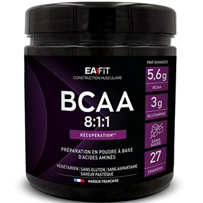 BCAA 8.1.1 275 g Saveur Past&egrave;que Eafit