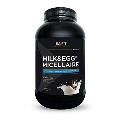 EAFIT Milk&Egg 95 micellaire saveur vanille pot de 2,2kg