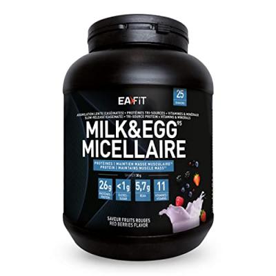 EAFIT Milk&Egg 95 micellaire saveur fruits rouges pot de 750 gr