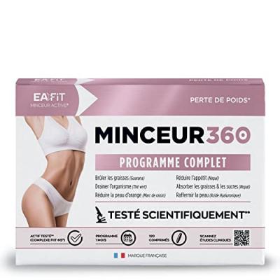 Compl&eacute;ment Alimentaire Minceur 360 Eafit - La Bo&icirc;te De 120 Comprim&eacute;s