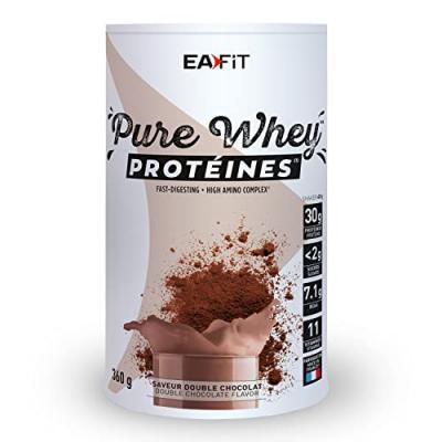 EAFIT Pure Whey Prot&eacute;ines Double Chocolat 360g