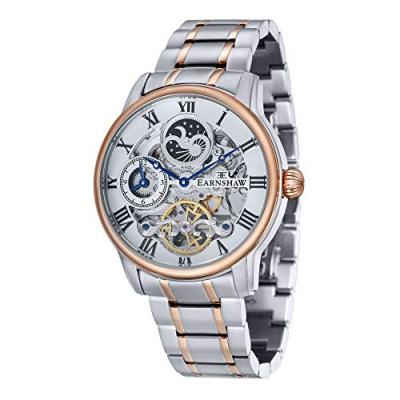 Montre homme Earnshaw LONGITUDE ES-8006-33 automatique - cadran blanc