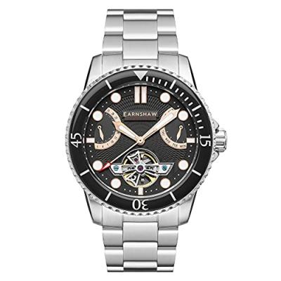 Montre automatique acier inoxydable JERVIS Acier inoxydable Noir