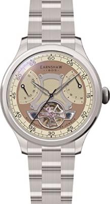 Montre Homme EARNSHAW BARON ES-8191-33 - Bracelet Acier Argent