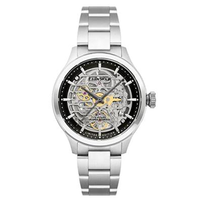 Montre Homme EARNSHAW BARON ES-8229-11 - Bracelet Acier Argent