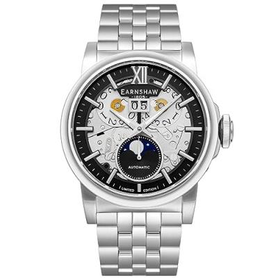 Montre Homme EARNSHAW HANSOM ES-8241-22 - Bracelet Acier Argent